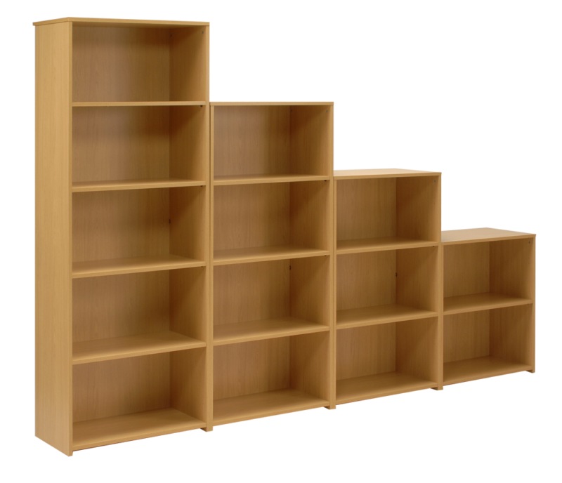 BUDGET oak bookcases Surrey Office Supplies