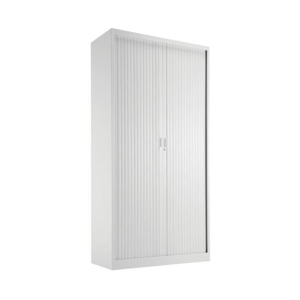 SOS VALUE 1950 Side tambour cabinets -white