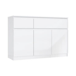 SOS 1200 wide WHITE Credenza