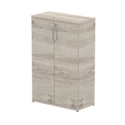 SOS Popular 1200 high cupboard - Grey Oak