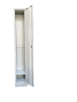 Alternative view of SOS Single Door Lockers - Grey