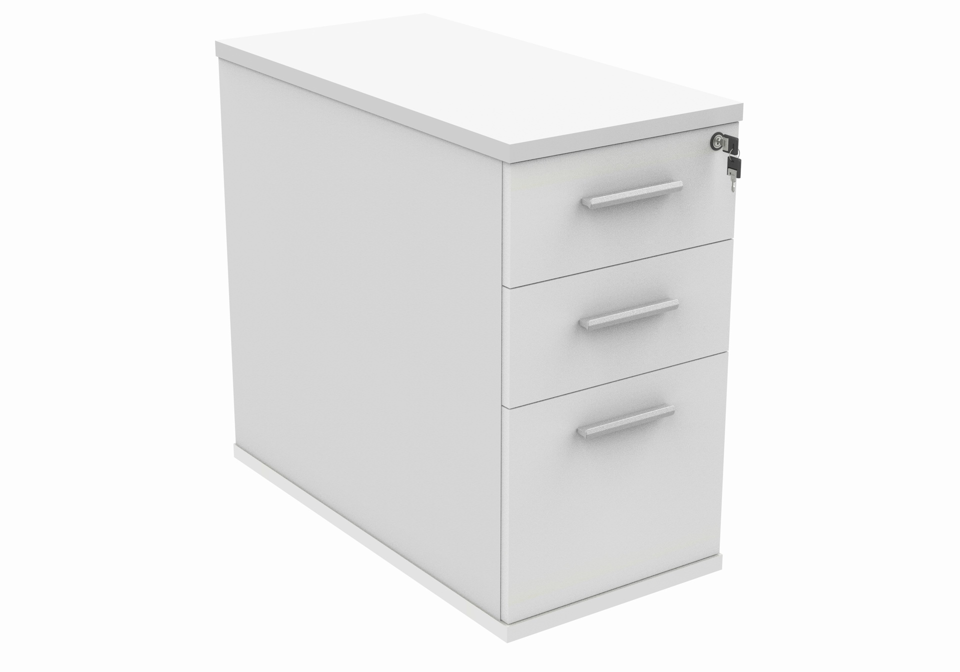 SOS Value 800 DESK HIGH pedestal - White