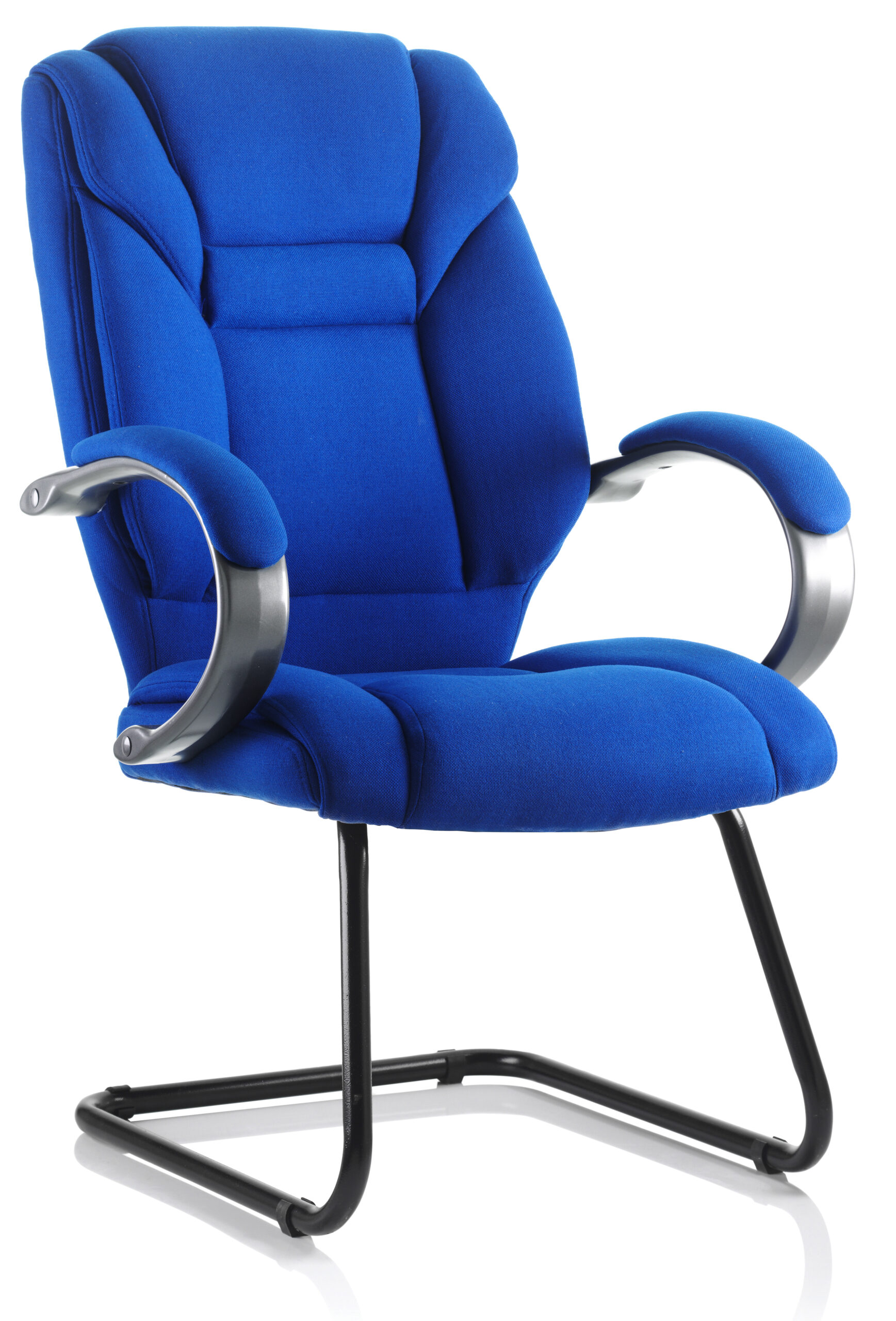 Gomshall high back cantilever blue meeting chair