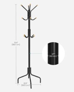 SOS Coat Stand with 4 legs