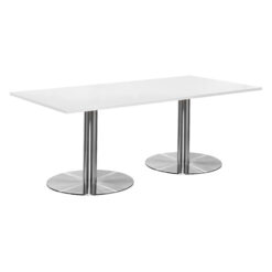 SOS 1800 White Rectangular Table
