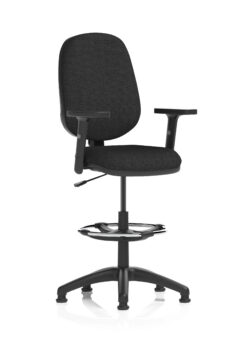 Leith 1 Lever Draughtsman chair with height adj arms