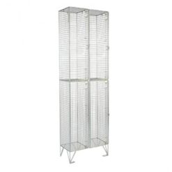 Two tier mesh lockers - Our best selling locker