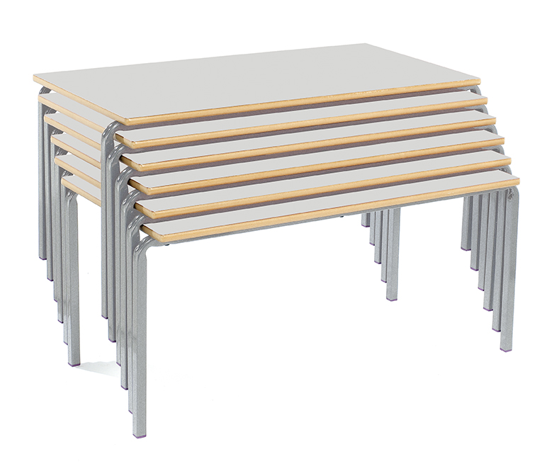 SOS 1200 BEECH Stackable Crushed Bent Tables - Image 3