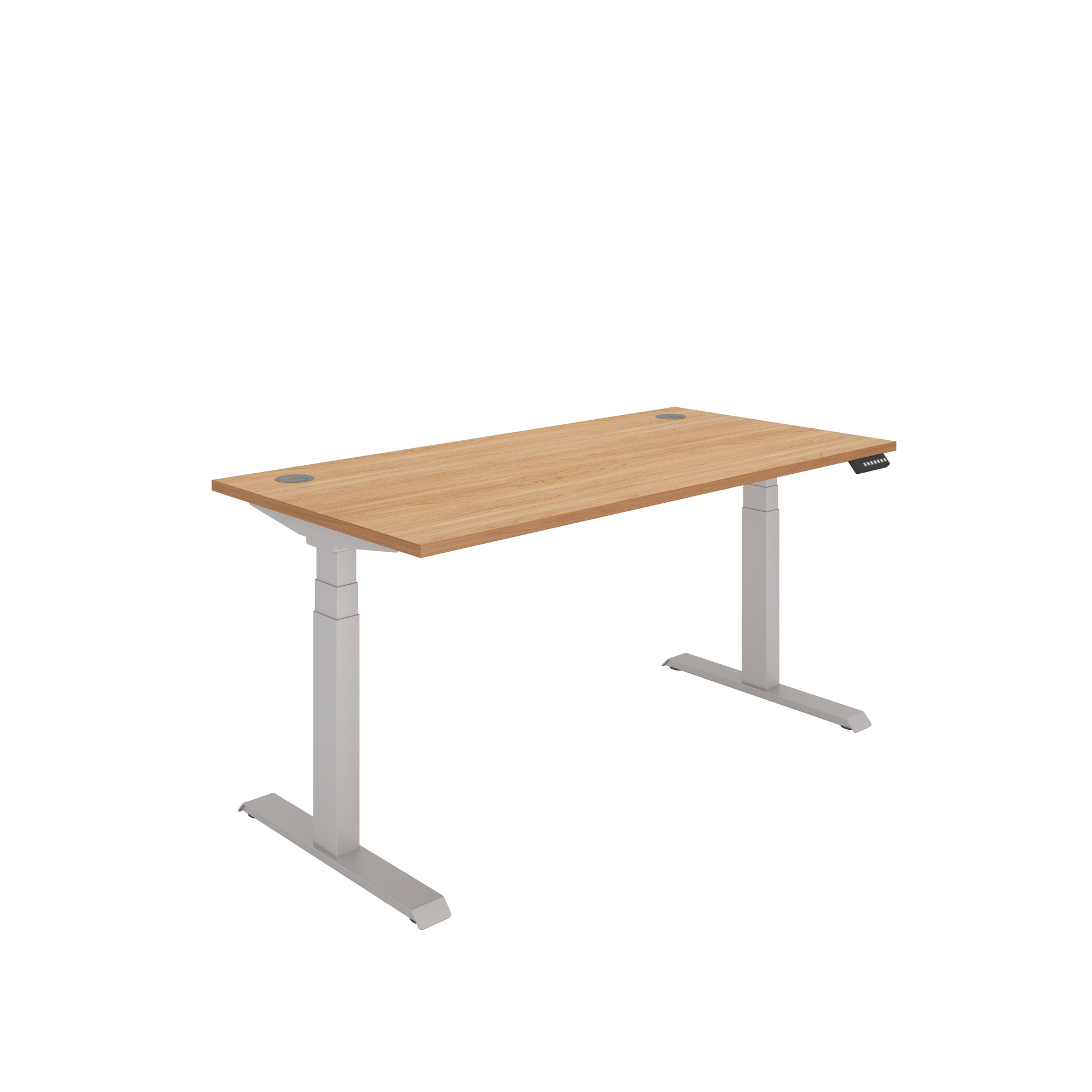 SOS VALUE BEECH 1600 Height Adjustable Desk
