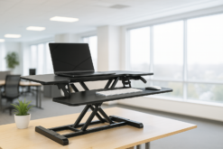 Alternative view of SOS MILFORD Manual Height Adjustable Desk Converter