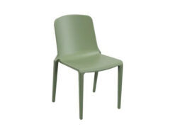 ALFIE Green Side Stacking Chairs