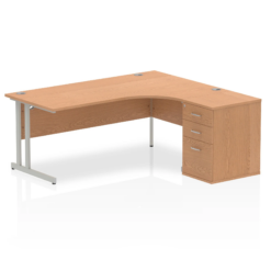 SOS Popular 1800 Right Hand Radial workstation - Oak