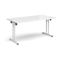 SOS 1600 Rectangular folding table - WHITE